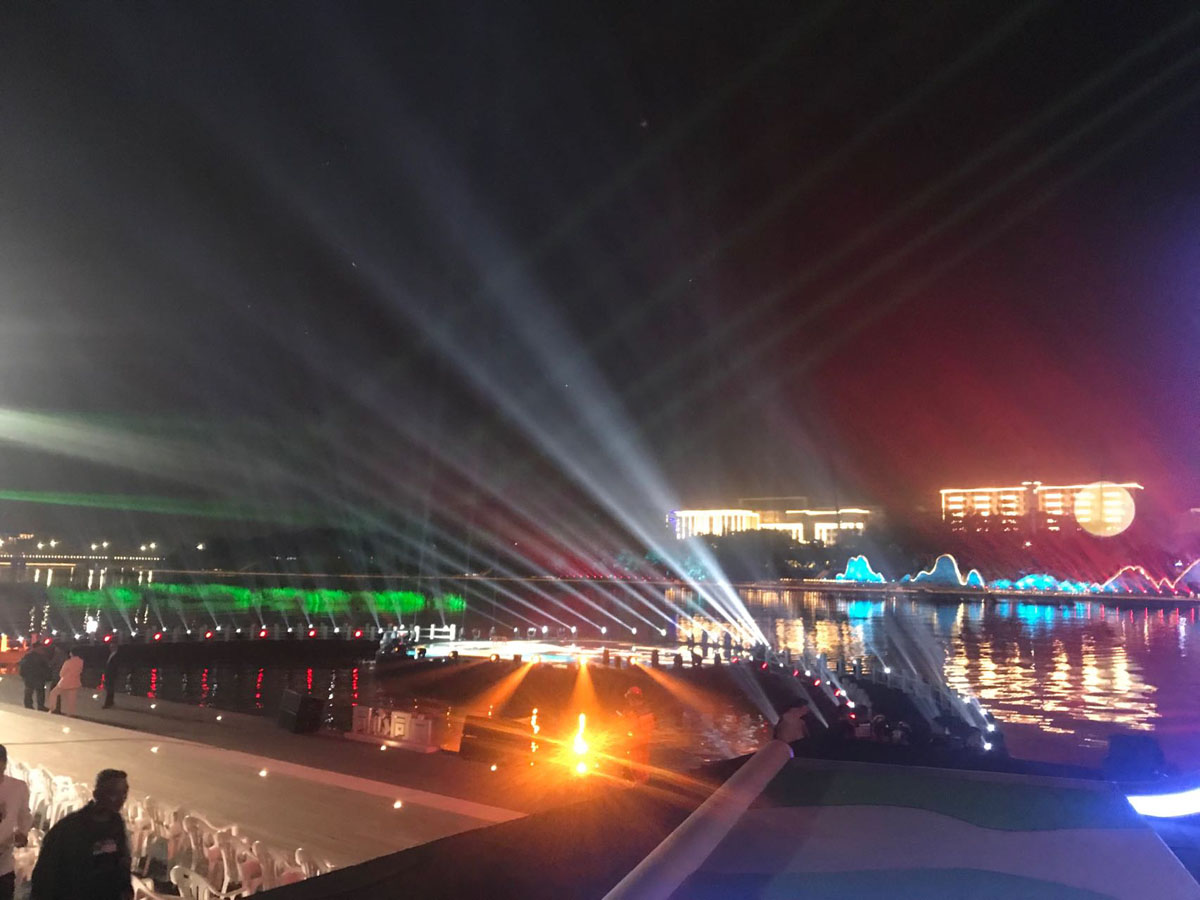 2023信阳本届中秋节主题晚会和国庆表演今晚在信阳奥林匹克公园举行